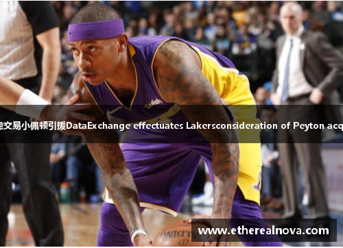 湖人考虑交易小佩顿引援DataExchange effectuates Lakersconsideration of Peyton acquisition